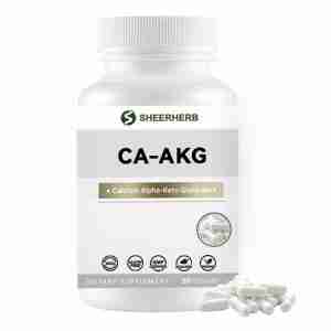 CA-AKG Capsules OEM & Private Label Manufacturer 10 Xi'an Sheerherb Biological Technology Co.,Ltd. CA AKG Capsules OEM Private Label Manufacturer